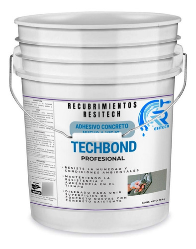 Techbond 19 L Ahesivo Para Concreto, Tipo Festerbond