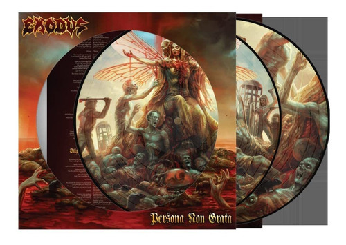 Exodus Persona Non Grata (Picture Disc) Lp, nueva versión estándar importada del álbum