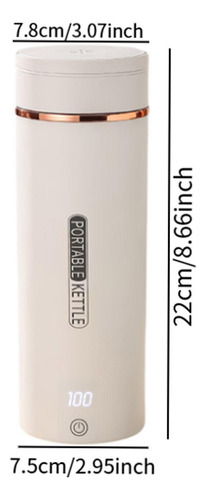 Hervidor De Agua Eléctrico Pequeño, Tapa Giratoria