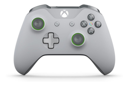 Microsoft Xbox Gris Verde Control Juegos Gamepad Inalambrico