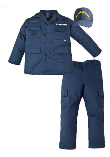 Trooper Clothing Coast Guard - Juego De 3 Piezas Con Bolsill