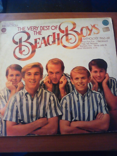 Beach Boys Album Lp 2 Discos Antología 1963-1969