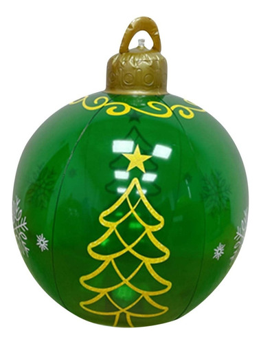 Bola Decorativa Inflable R Christmas E877 Para Holi