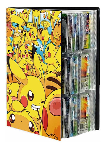 Pasta Album Para Guardar Cartas Pokemon 540 Cards - Mod 1