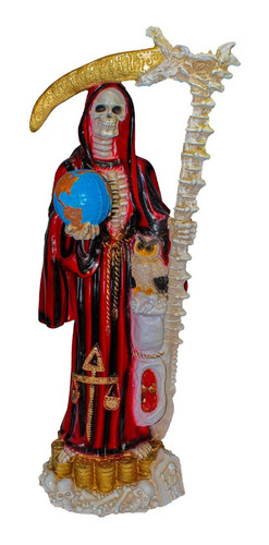 Imagen De Resina Santa Muerte Dragon