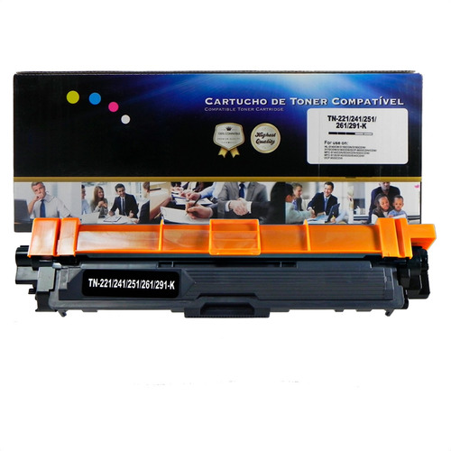 Toner Compatível Tn221bk Tn241 Tn251 Tn261 3140cw -100% Novo