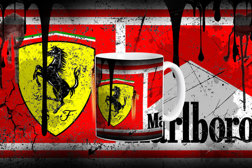 Tazón Taza Sublimada Personalizada Diseños Automóviles Autos