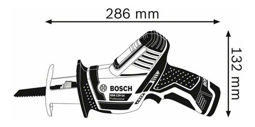 Sierra Sable Inalámbrico Bosch Gsa 12 V-li Sin Batería
