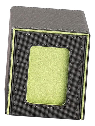 Caja Protectora Para Almacenamiento De Tarjetas De Pu, Verde