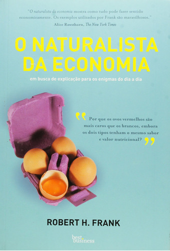 Livro O Naturalista Da Economia