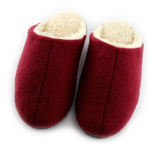 Imagen 2 de 4 de Pantuflas Paño Azul