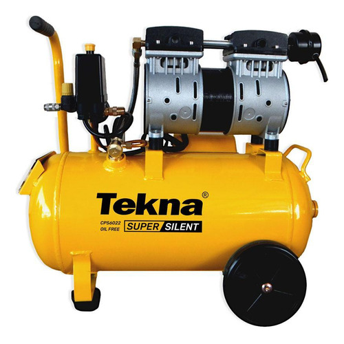 Compressor De Ar Cps6022-2 Monofasico 20l 1.5hp 220v - Tekna