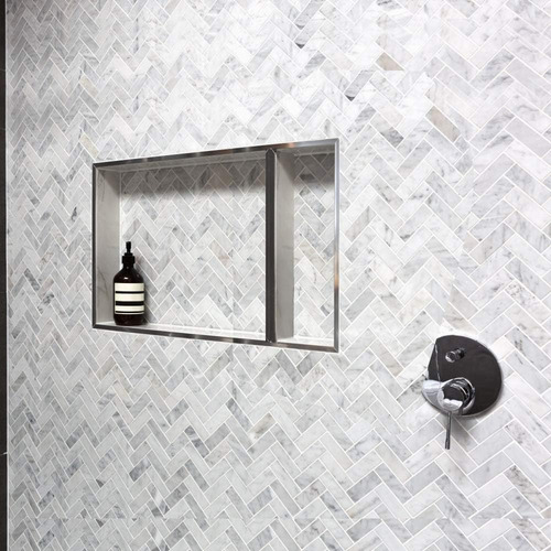 Nicho De Azulejos Para Ducha De 17 X 25 Pulgadas. Dimensione