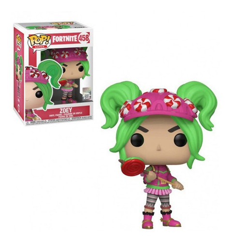 Funko Pop Fortnite Zoey #458. Original Purpura Funnyland