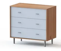 Comprar Comoda Cajonera Dormitorio De Tres Cajones Diseño Nordico
