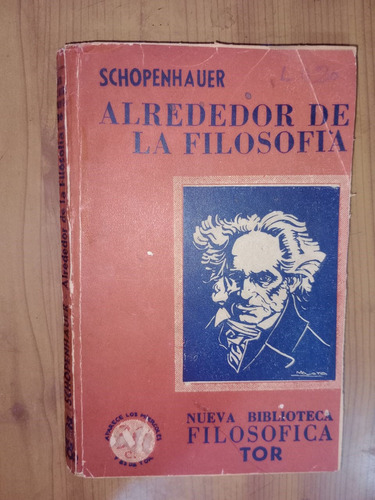 Libro Alrededor De La Filosofía Arturo Schopenhauer