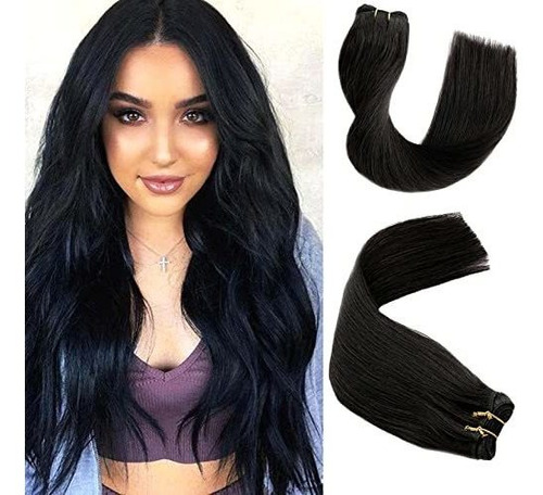 Cabello Weft Extensiones De Pelo Humano Coser En Yc4pn