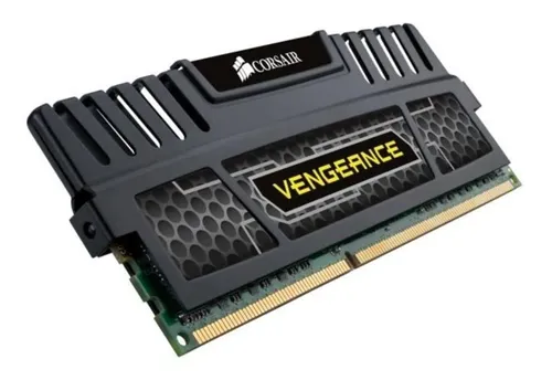 Memória RAM Vengeance preto 8GB 1 Corsair CMZ8GX3M1A1600C10