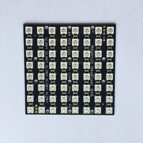 Adafruit Neopixel Neomatrix 8x8-64 Rgb Led Pixel Matrix [ad