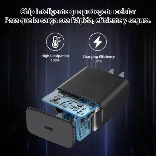 45w Adaptador Carga Rápida Tipo C Compatible Samsung S22