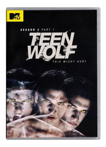 Teen Wolf Tercera Temporada 3 Tres Parte 1 Uno Dvd