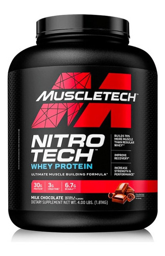 Proteína Nitrotech Performance Series Chocolate 4lb 