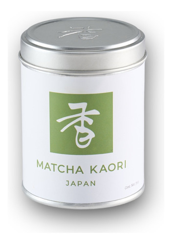 Matcha Kaori Té Verde Grado Ceremonial Lata 35 Grs. Japón