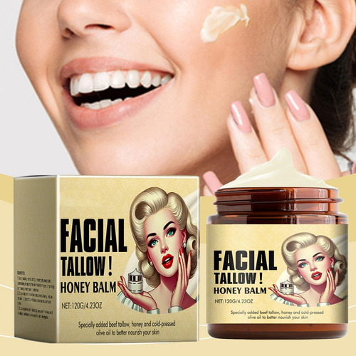 Whipped Beef Tallow And Honey Balm, Beef And Honey Balm,