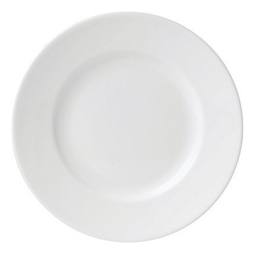 Plato De Pan Y Mantequilla Blanco Wedgwood