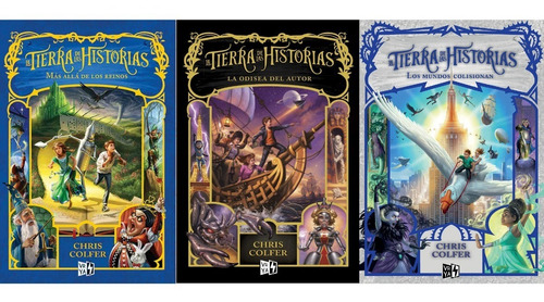 3 Libros - La Tierra De Historias 4,5 Y 6 - Chris Colfer