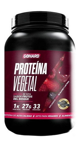 Proteína Vegetal Sabor Frutos Del Bosque