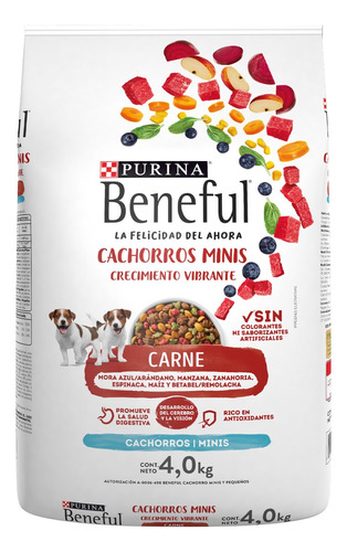 Alimento para perros purina Beneful cachorros minis de 4kg