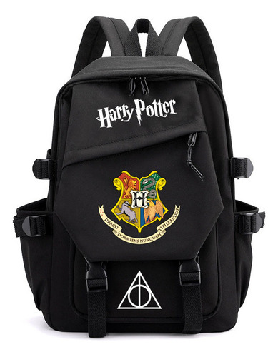 Mochila Colorida Con Estampado De Harry Potter