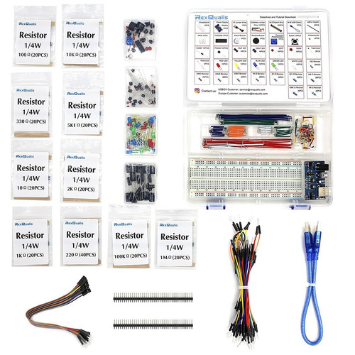 Kit De Componentes Electrónicos Fun W / Módulo De Alimentaci