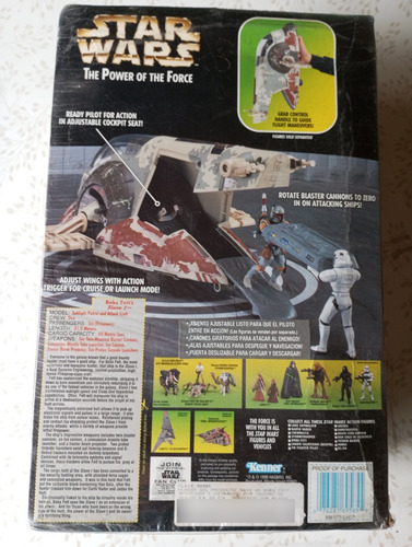 Slave 1 Nave De Boba Fett El Poder De La Fuerza Starwars (Usado)
