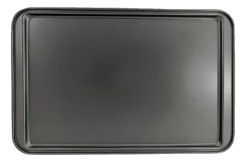 Charola Rectangular Para Hornear Galletas 43 Cm X 29 Cm Con Color Gris Oscuro