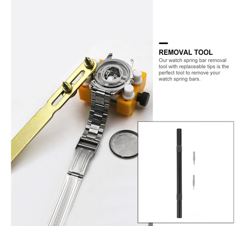 Reloj Spring Bar Tool De Doble Extremo Raw Ear Batch De Dobl