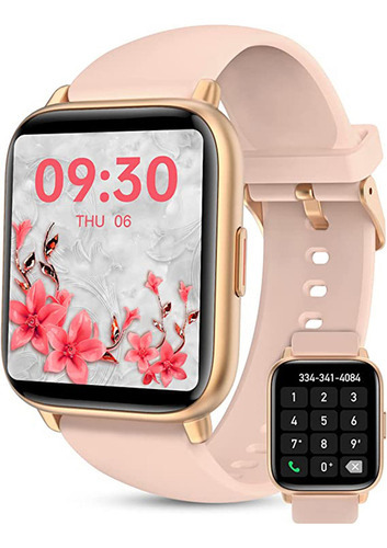 Reloj Inteligente De Mujer Para Huawei Xiaomi Llamada Bluet Color De La Caja Gold