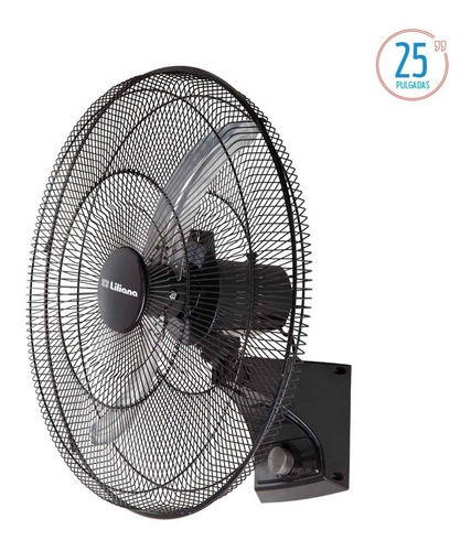 Ventilador De Pared Industrial Liliana 25 2 Aspas Vw25m 120w