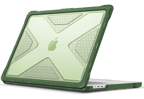 Funda Rígida Fintie Para Macbook Pro 16  2485 Alpine Green