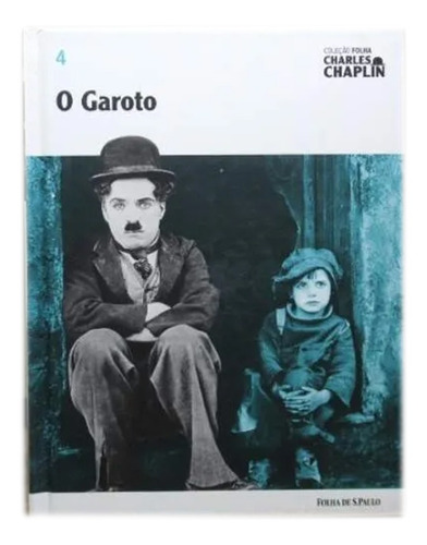 Livro Coleção Folha Charles Chaplin 4 O Garoto