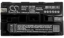 Comprar Bateria P\u002F Sony F550, 2000mah, 7,4v, Local