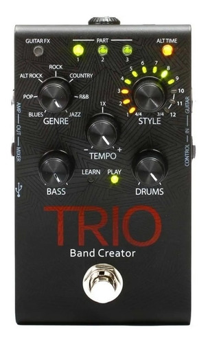 Pedal Loop Trio Band Creator Digitech Com Fonte Original Nf