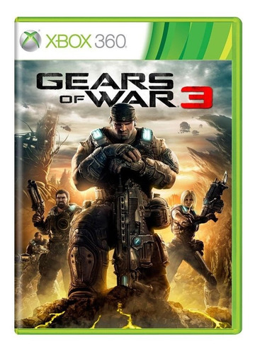 Gears Of War 3 Xbox 360 Usado