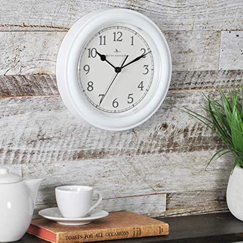 Esencial Reloj De Pared 85 Color Blanco