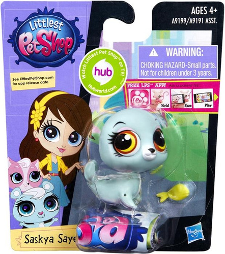 Muñeco Saskya Sayers Littlest Pet Shop 