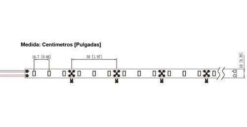 Imagen 5 de 6 de Cinta De Leds Rollo X 5 Metros 5730 Azul Alta Intensidad