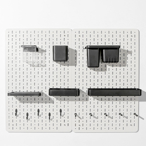 Organizador De Pared Con Tablero Perforado, Panel De