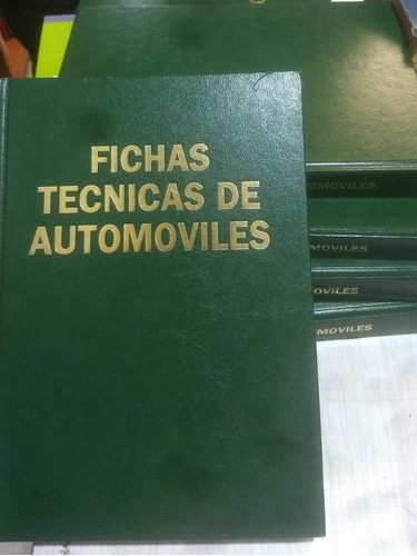Fichas Tecnicas De Automoviles - Libro Nuevo
