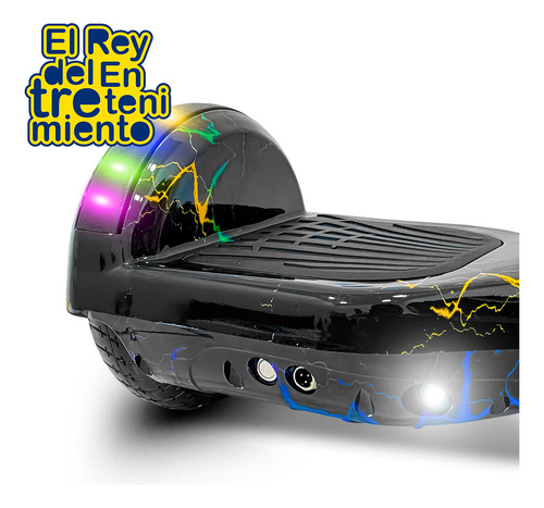 Skate Hoverboard Electrico 6.5 Bluetooth Luces Led N1 El Rey